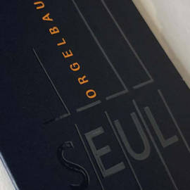 Seul Orgelbau Visitenkarte Seul Orgelbau